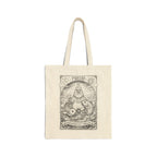 Pisces Chicken Fish Zodiac Coloring Canvas Tote Bag