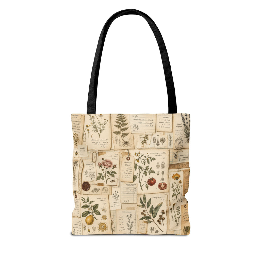 Vintage Botanical Studies Herbarium Tote Bag