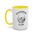 Chickening Club Ceramic Accent Mug: Your Morning Ritual, Elevated