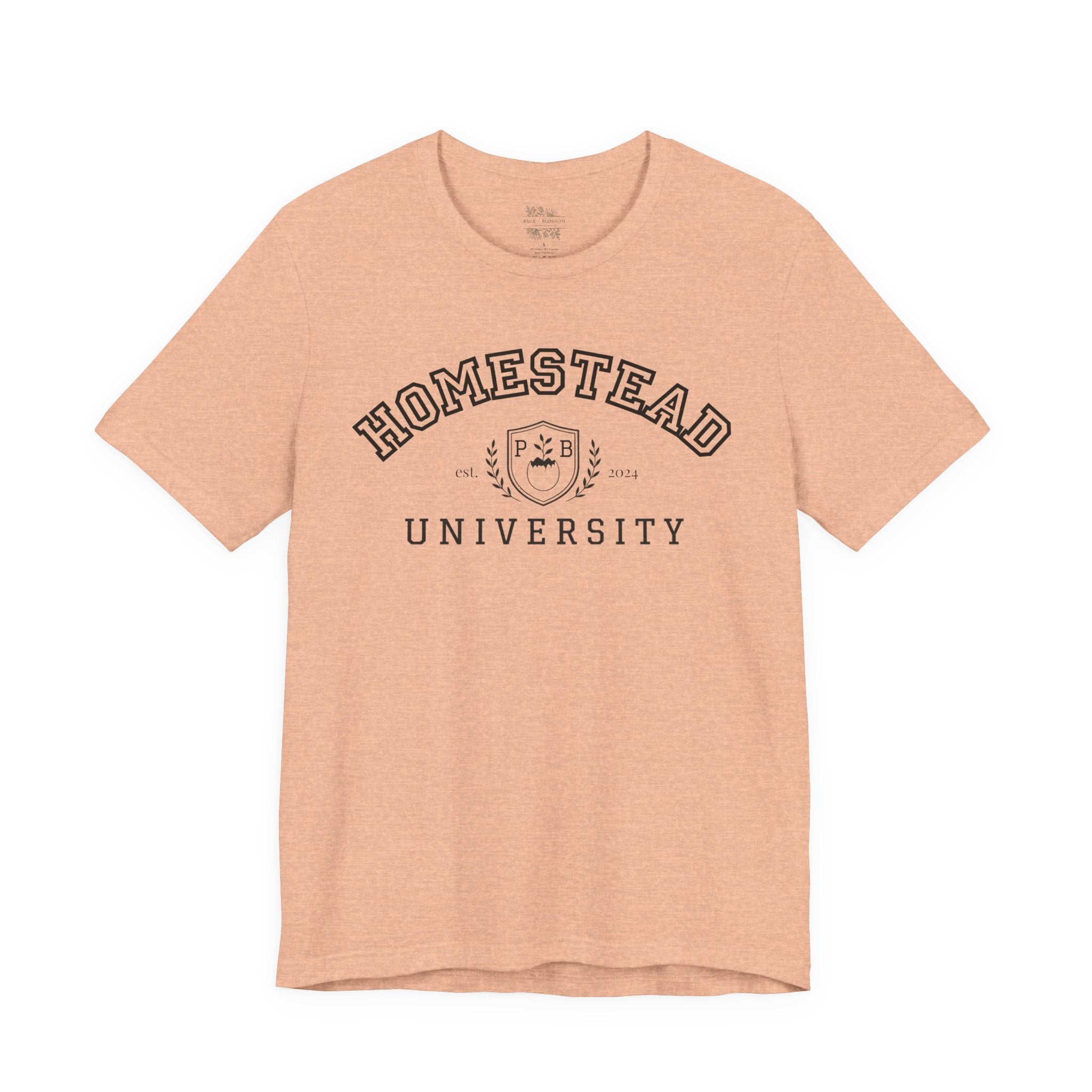 Homestead University Vintage Crest Tee