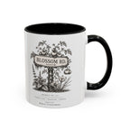 BLOSSOM RD Vintage Botanical Ceramic Accent Mug