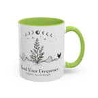Tend Your Frequency:Adjust Accordingly Accent Coffee Mug