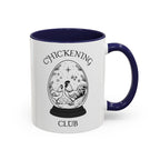 Chickening Club Winter Wonderland Snow Globe Accent Mug