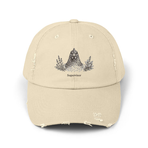 Chicken and Herb Supervisoer Distressed Cap