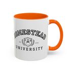 Homestead University Crest Accent Mug