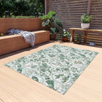Botanical Coop Toile Outdoor Rug