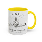 Tend Your Frequency:Adjust Accordingly Accent Coffee Mug