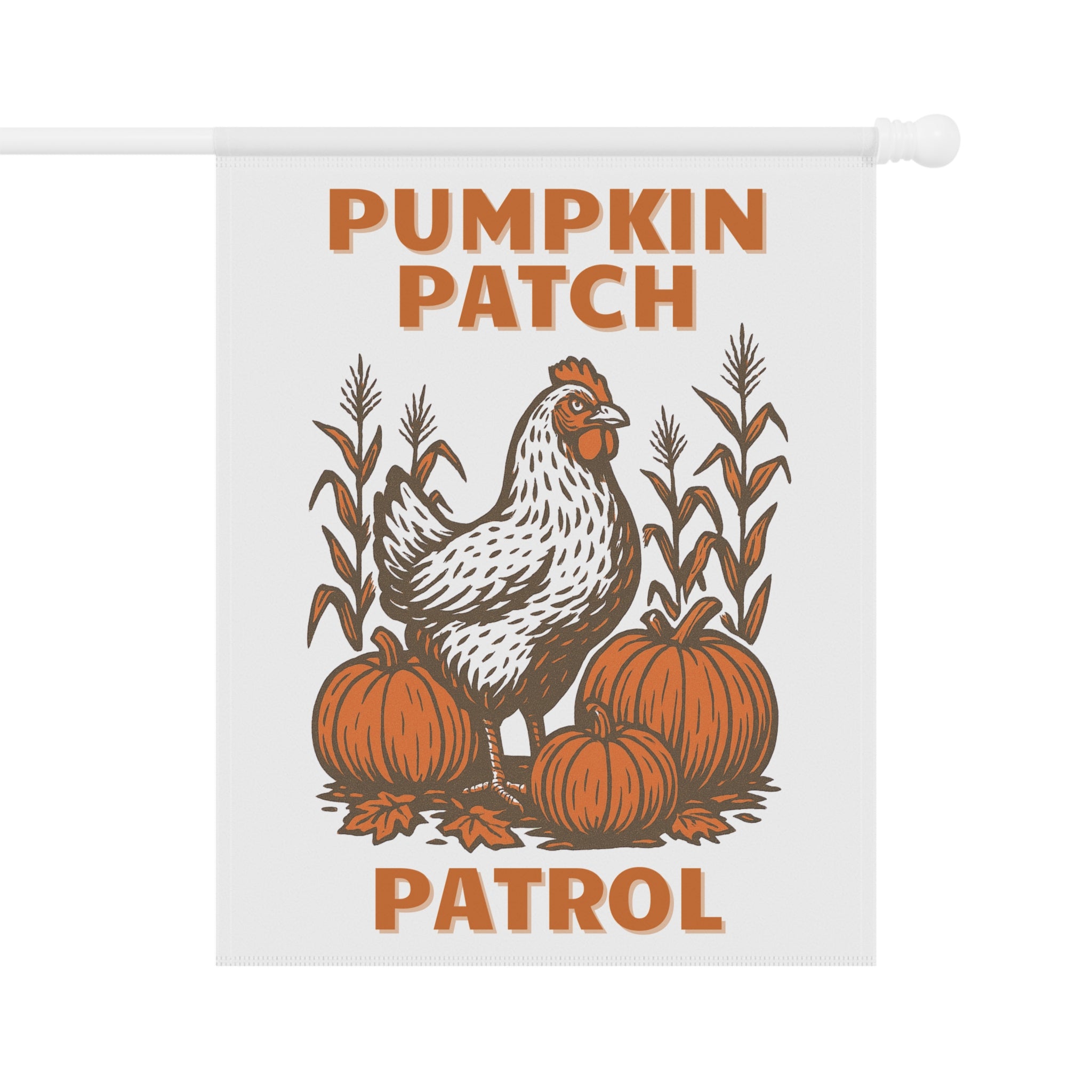Pumpkin Patch Patrol Garden Banner