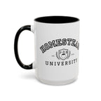 Homestead University Crest Accent Mug