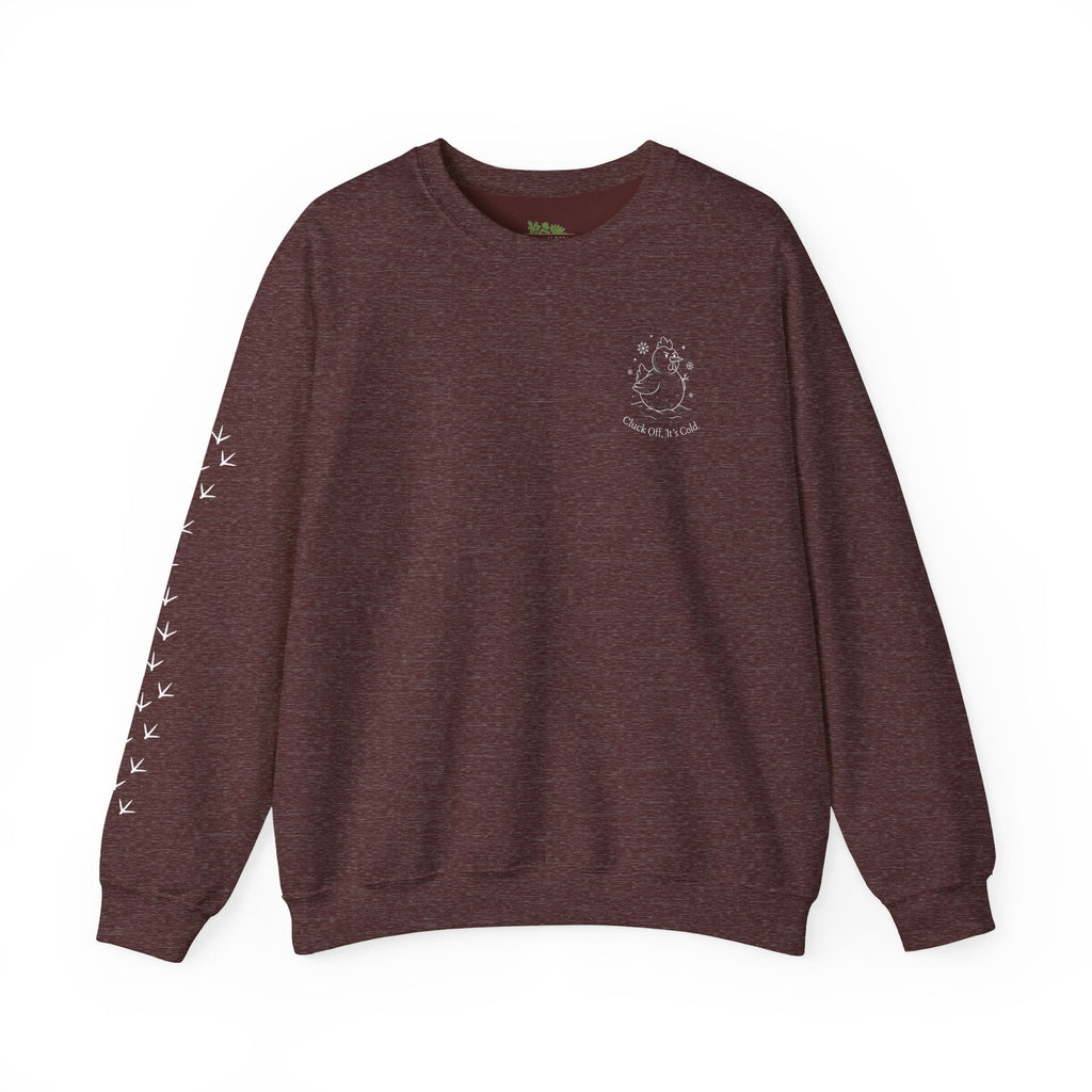 Chickening Club Winter Wonderland Snow Globe Crewneck Sweatshirt