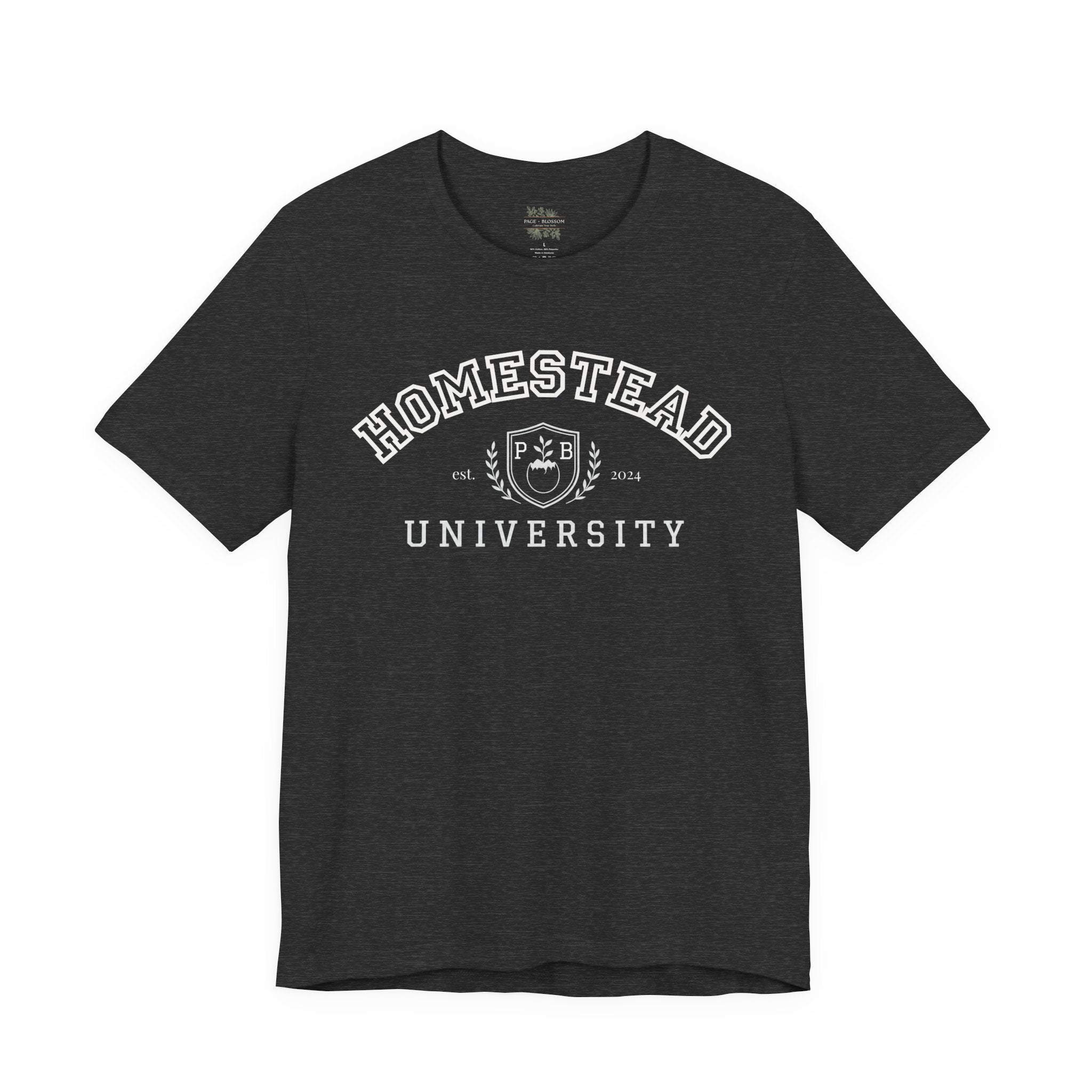 Homestead University Vintage Crest Tee