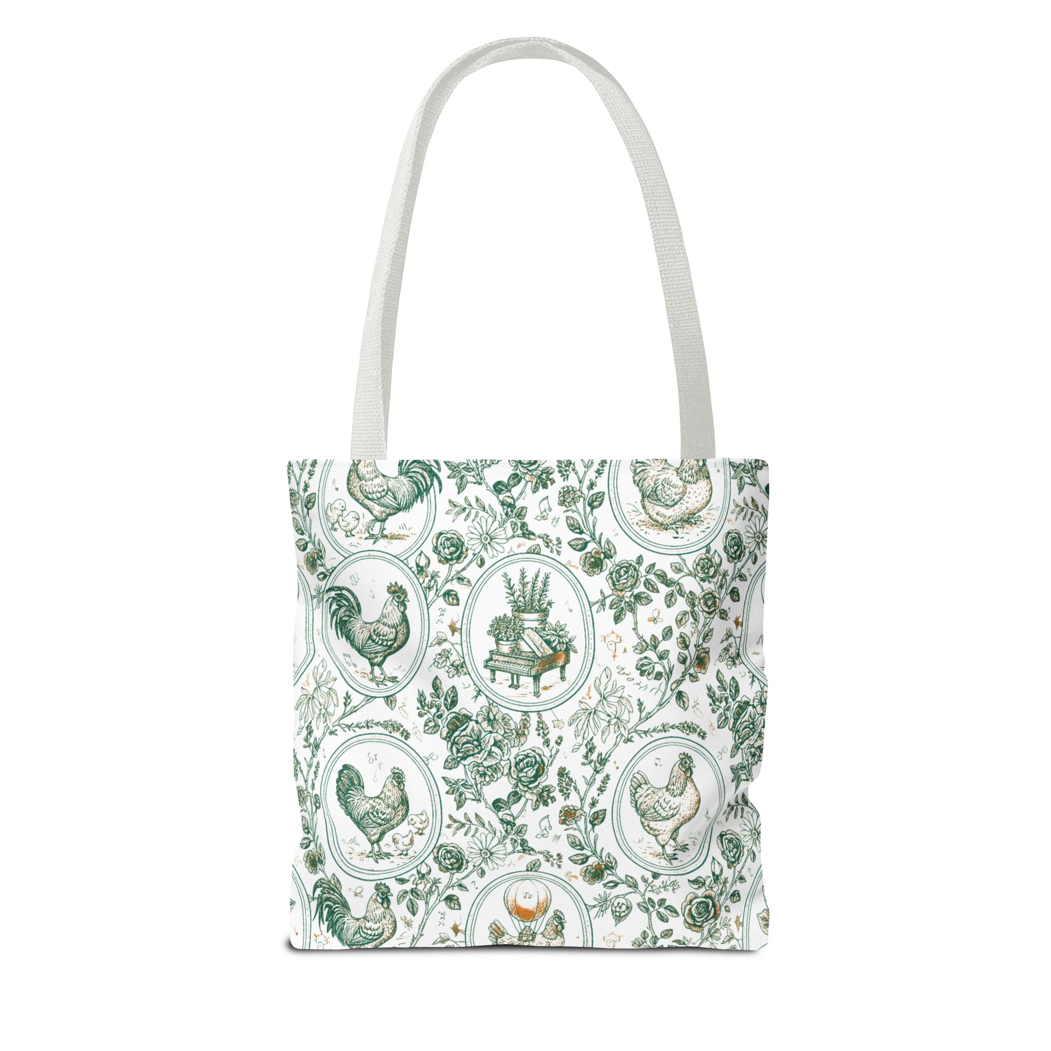 Botanical Coop Toile Tote Bag
