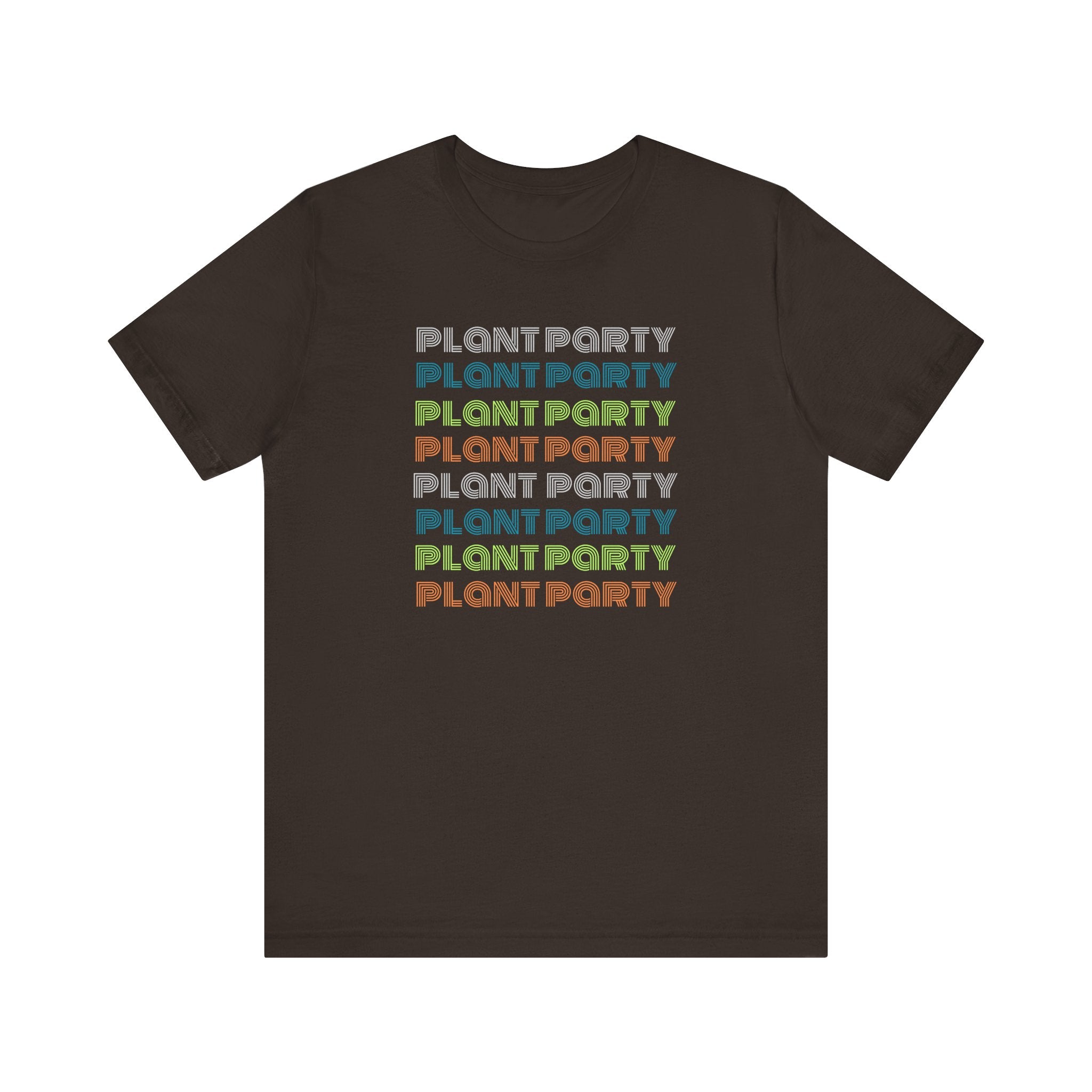Plant Party Retro Short Sleeve Tee