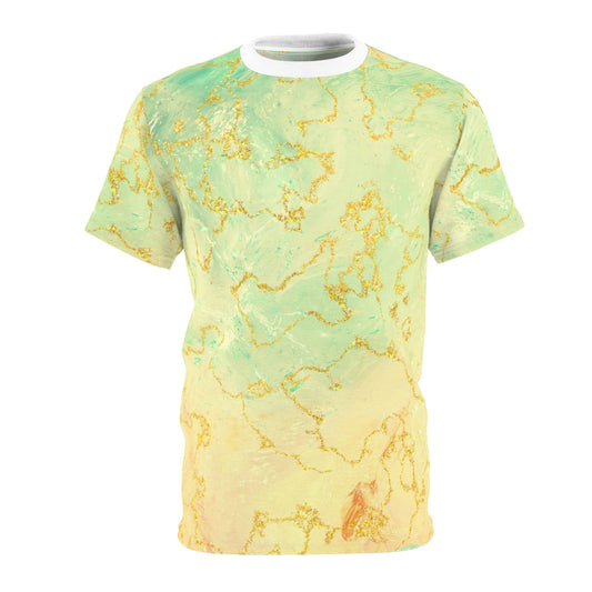 Mossy Marbled Peach Unisex T-shirt