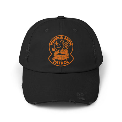Pumpkin Patch Patrol Distressed Cap