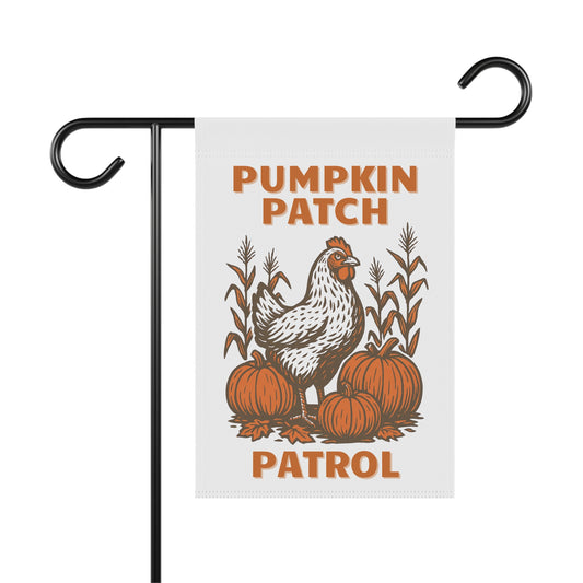 Pumpkin Patch Patrol Garden Banner