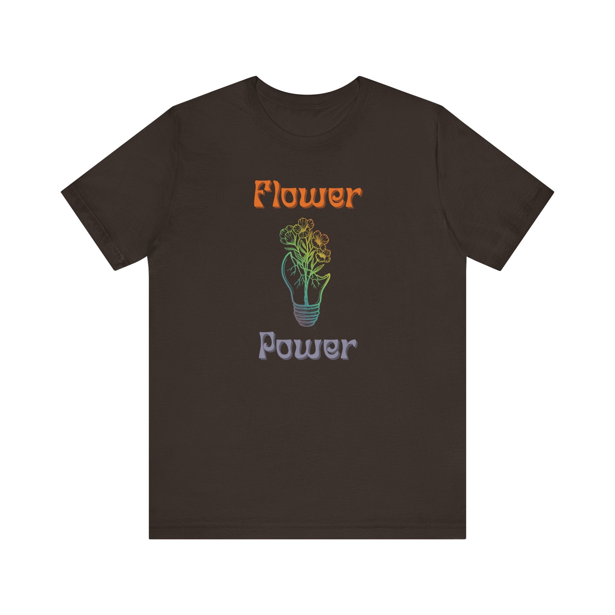 Flower Power Unisex Jersey Short Sleeve Tee