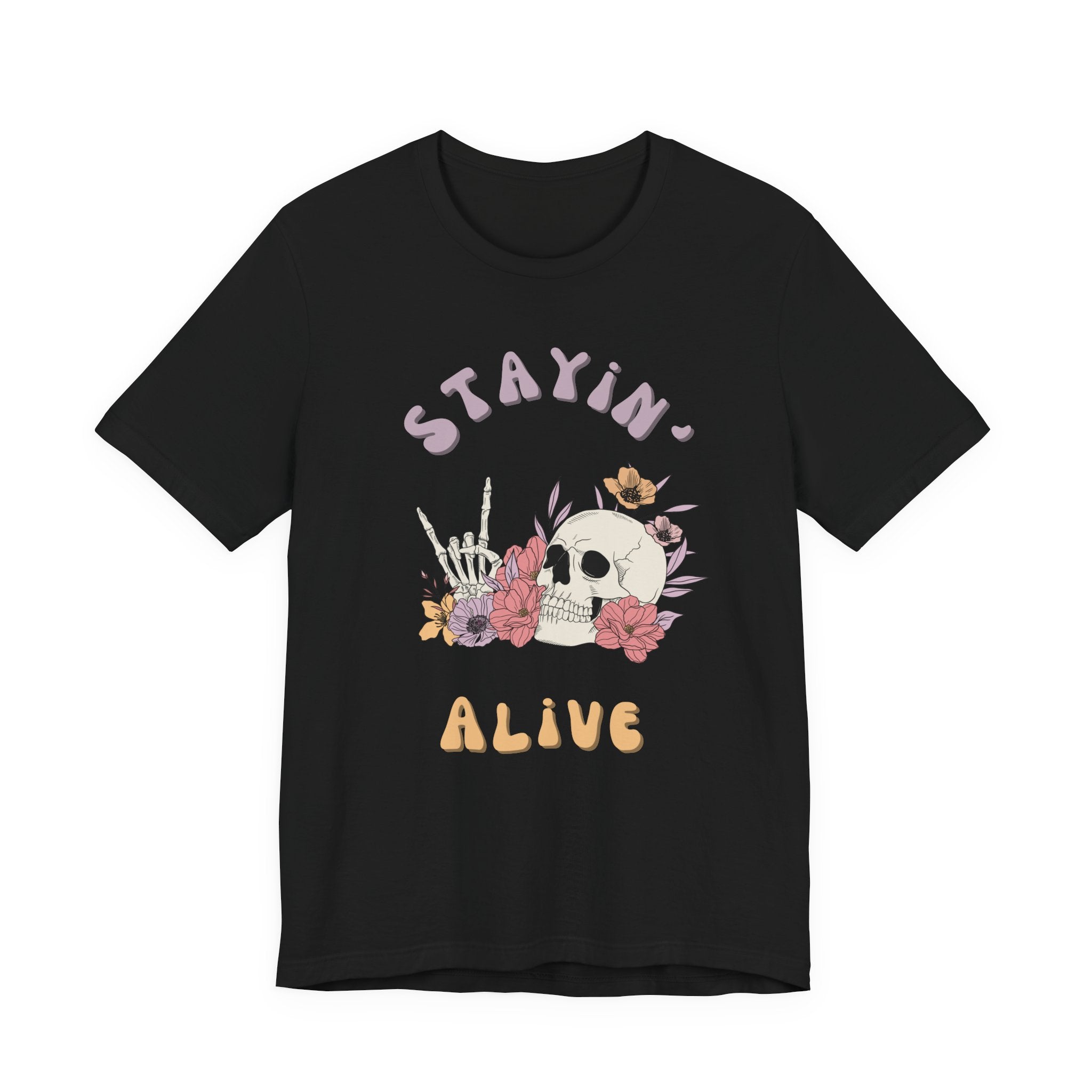Stayin' Alive Unisex Jersey Short Sleeve Tee