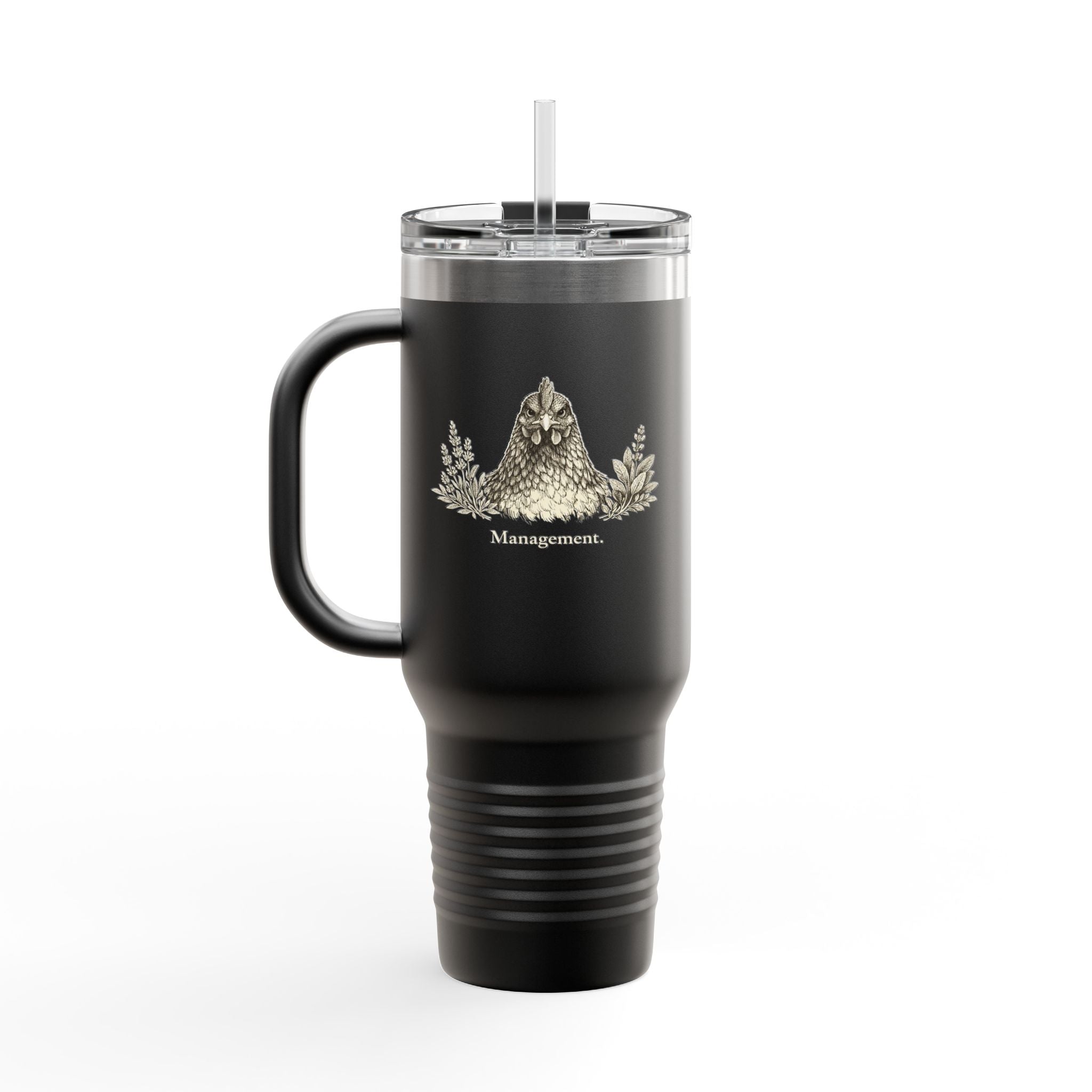 Chicken and Herb Supervisor Insulated Travel Tumbler
