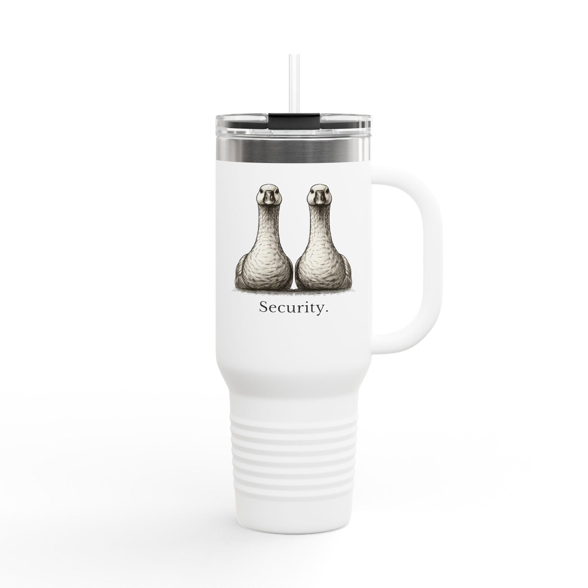 Security Geese Insulated Travel Mug