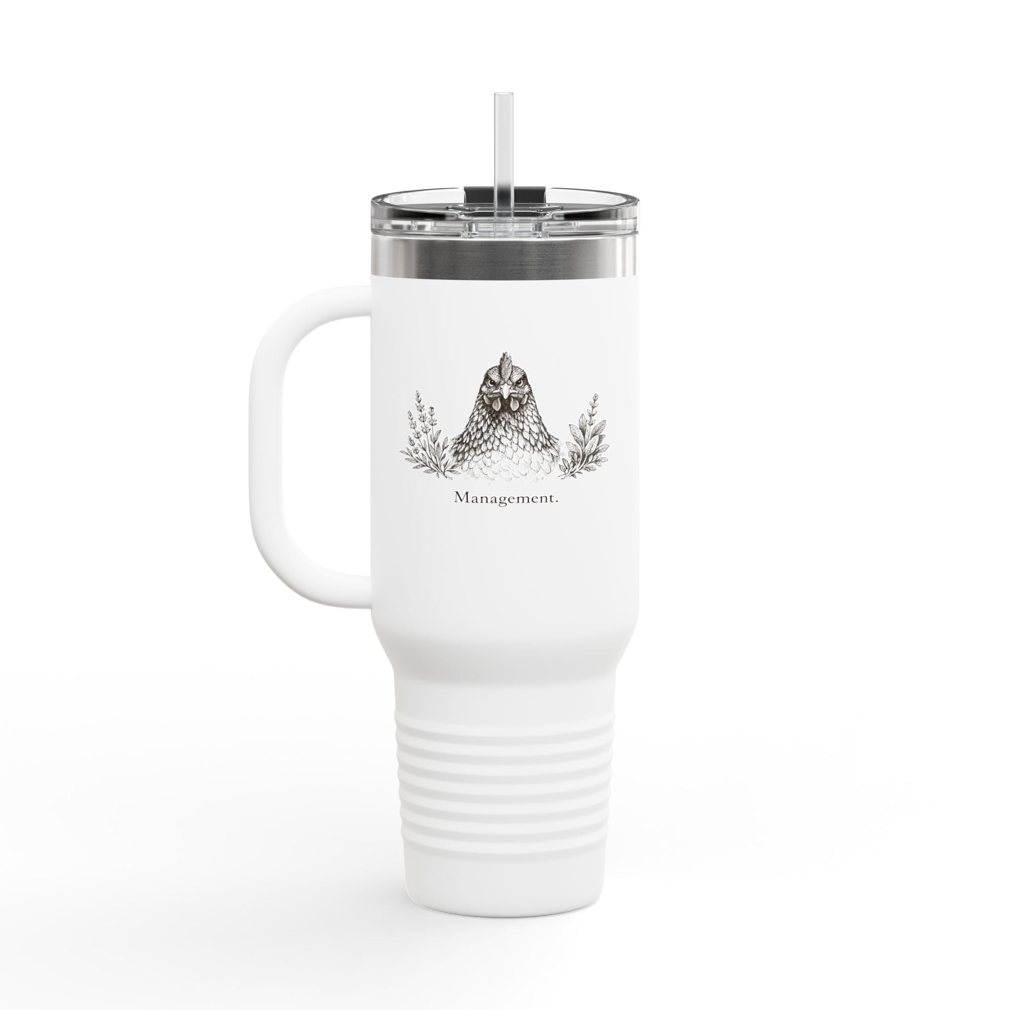 Chicken and Herb Supervisor Insulated Travel Tumbler
