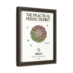 Virgo The Practical Perfectionist Marigold Framed Matte Canvas