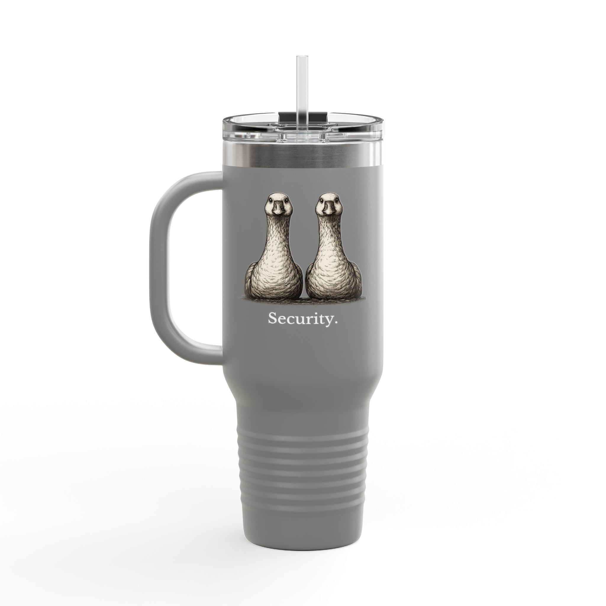 Security Geese Insulated Travel Mug