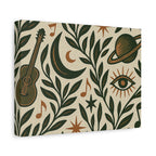 Celestial Soundscape Matte Canvas Wall Art for the Wild-Hearted