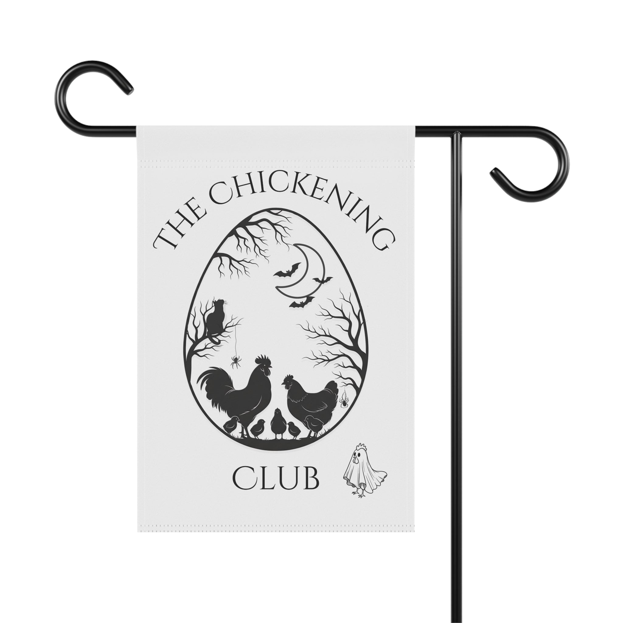 The Chickening Garden Banner: Halloween Edition