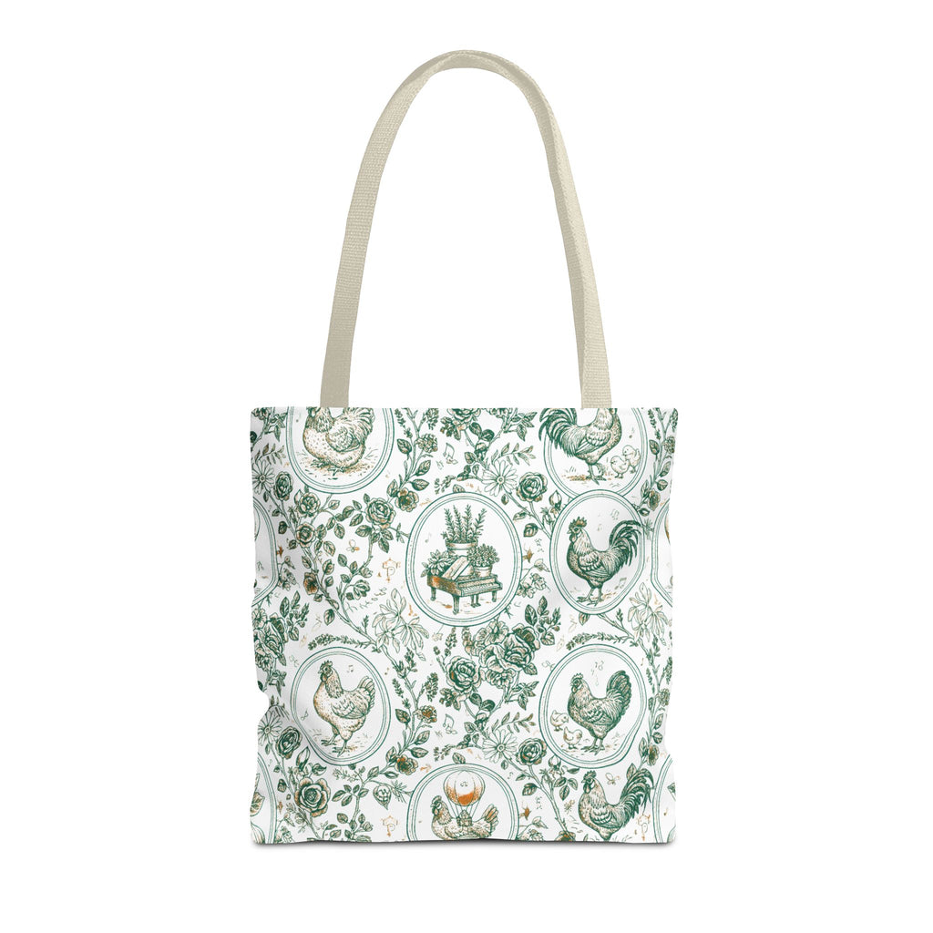 Botanical Coop Toile Tote Bag
