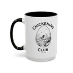 Chickening Club Ceramic Accent Mug: Your Morning Ritual, Elevated