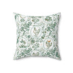 Botanical Coop Toile Accent Pillow