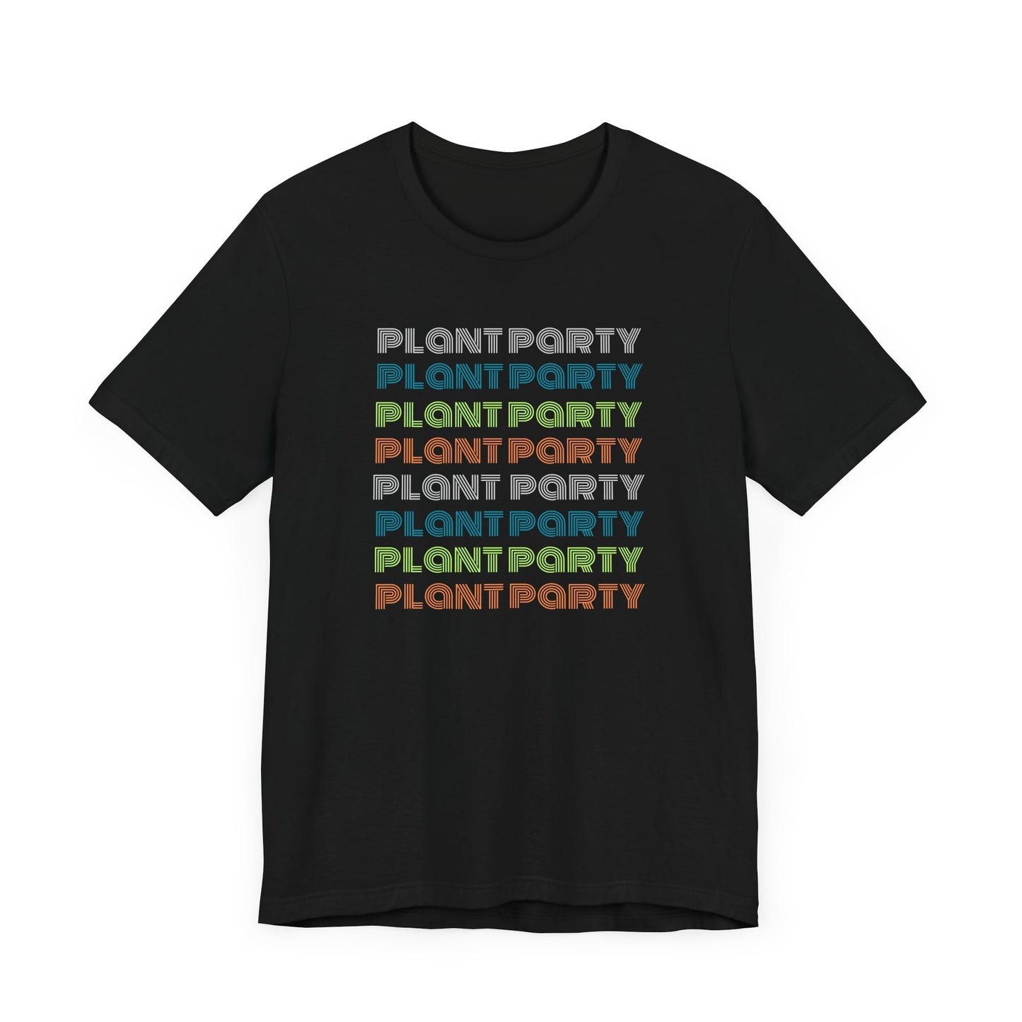 Get Your Grow On: Plant Party Retro Unisex Short Sleeve Tee
