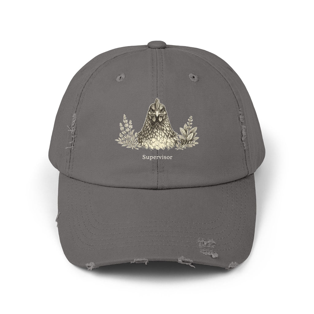 Chicken and Herb Supervisoer Distressed Cap