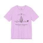 Tend Your Frequency: Adjust Accordingly Moon Phase Botanical Tee