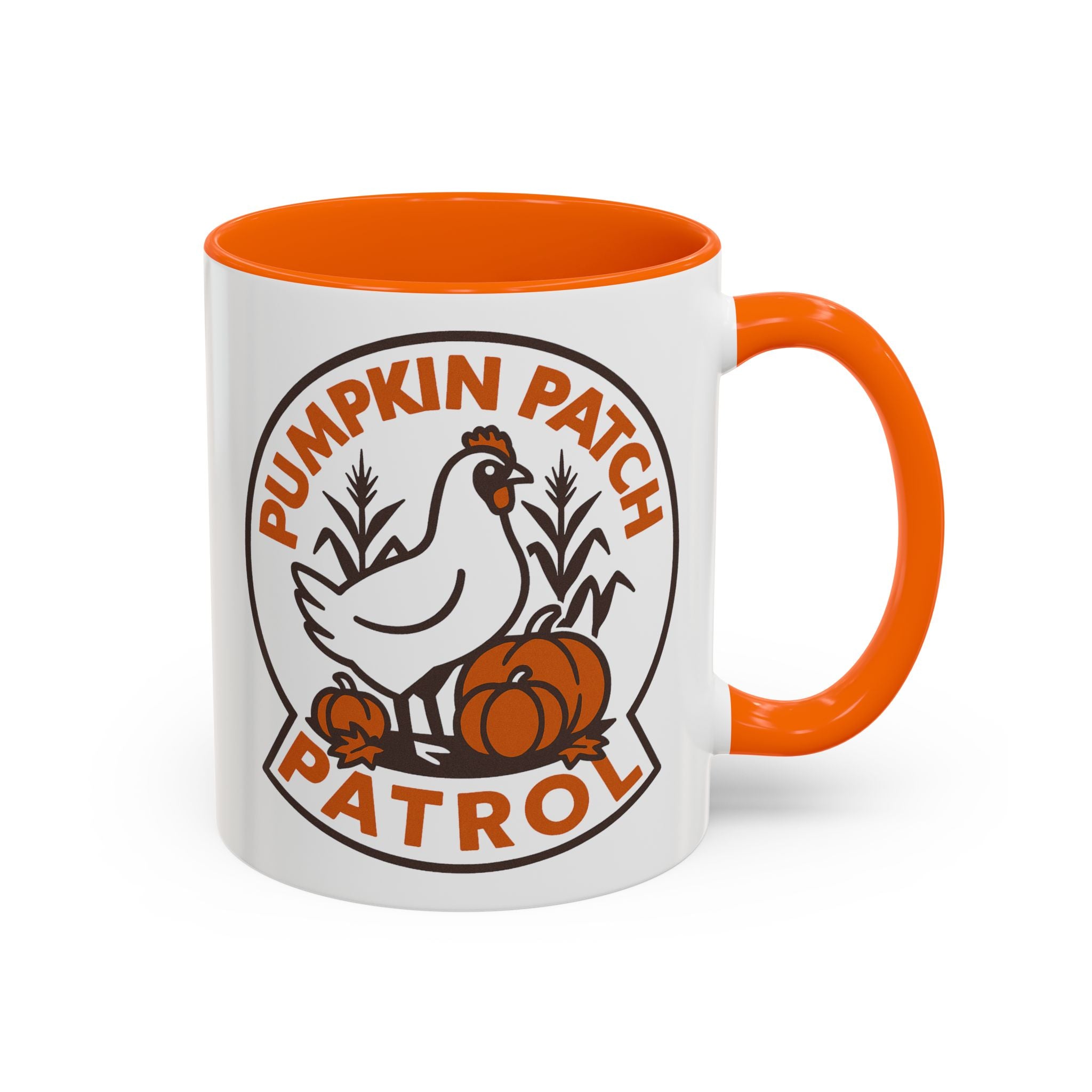 Pumpkin Patch Patrol Ceramic Accent Mug