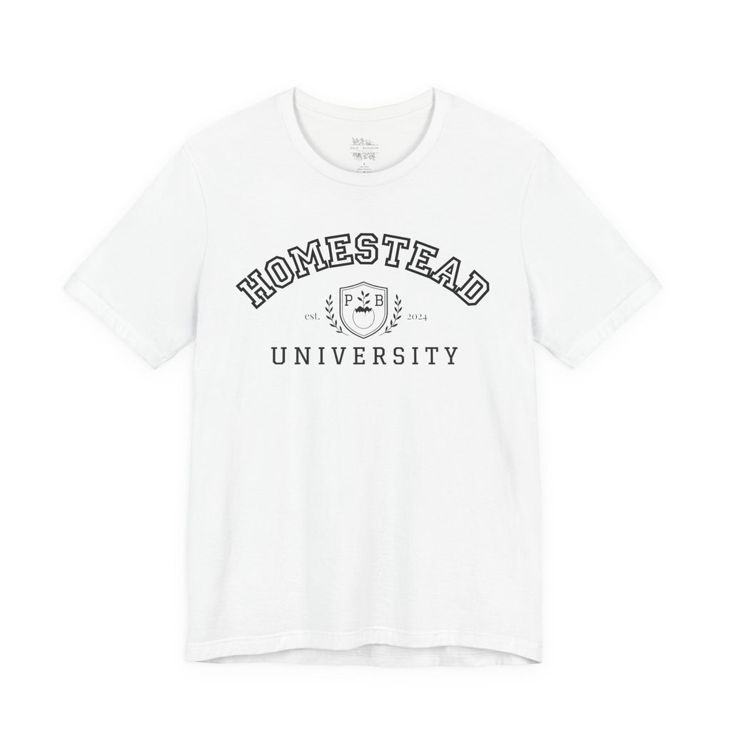 Homestead University Vintage Crest Tee
