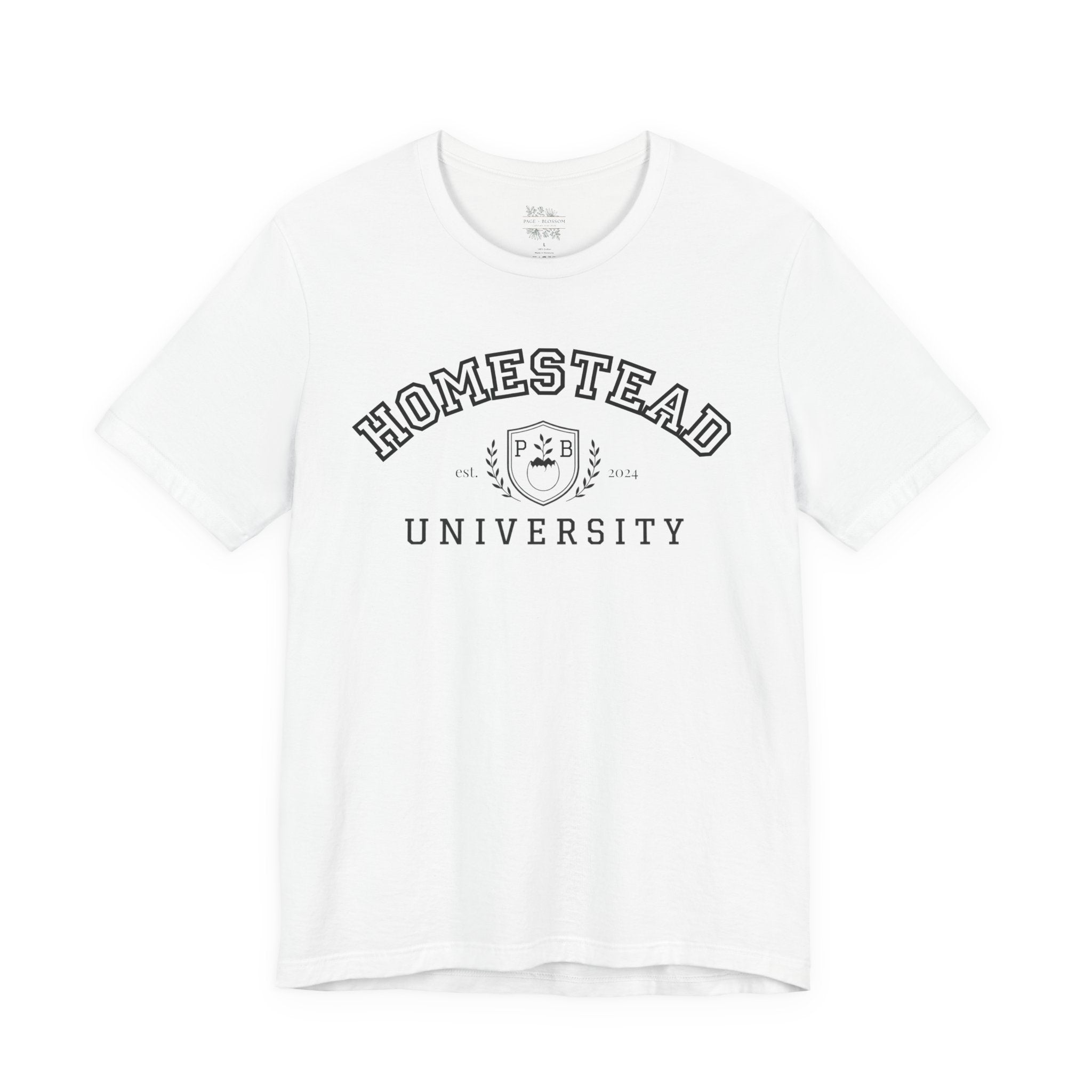 Homestead University Vintage Crest Tee