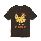 F-caw-f Chicken Short Sleeve Graphic Tee