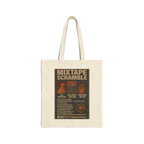 Vintage Mixtape Chicken Scramble Tote Bag