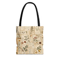 Vintage Botanical Studies Herbarium Tote Bag