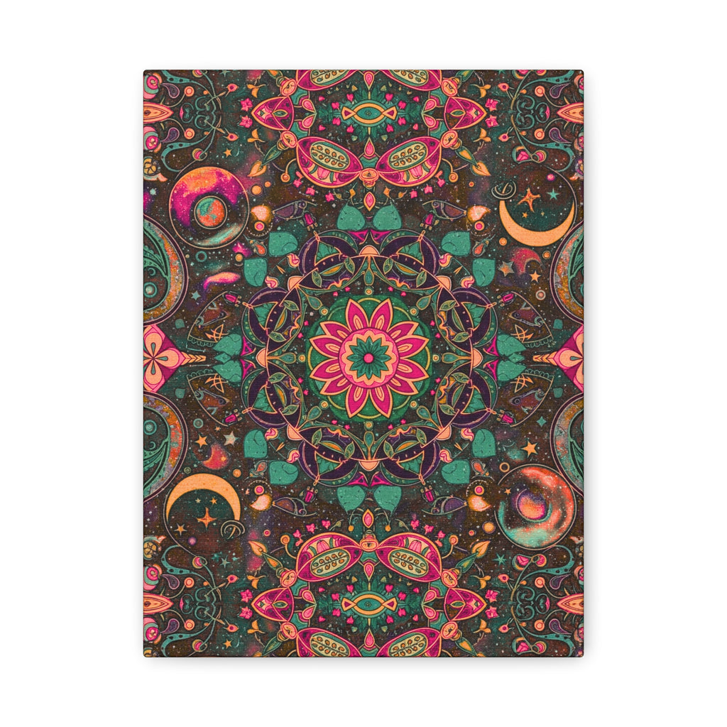 Mandala Magic Vibrant Bohemian Canvas Wall Art
