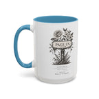 PAGE LN Vintage Floral Accent Mug