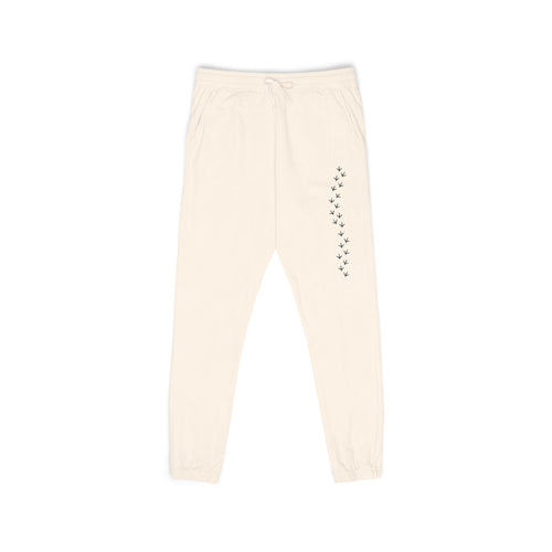 Chicken Footprint Fleece Sweatpants