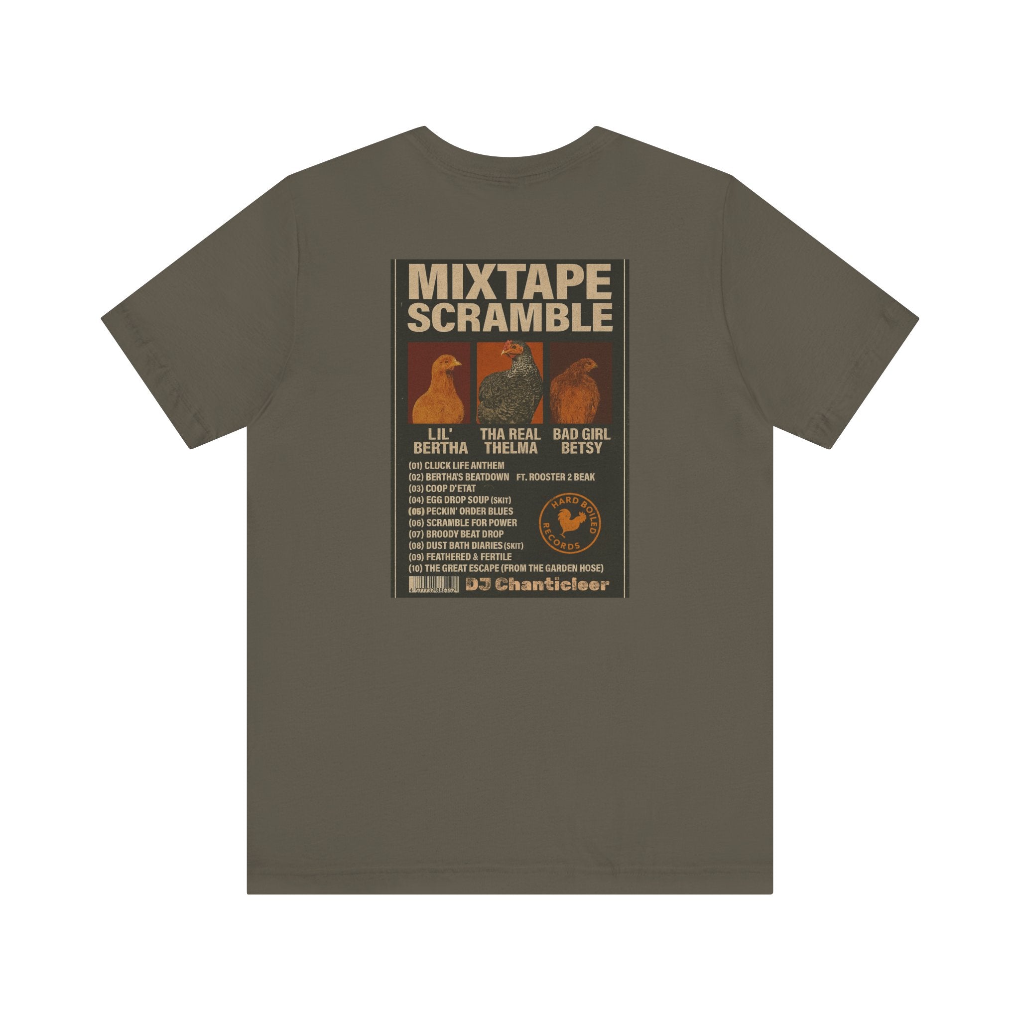 Mixtape Scramble Retro Bootleg Chicken Tee