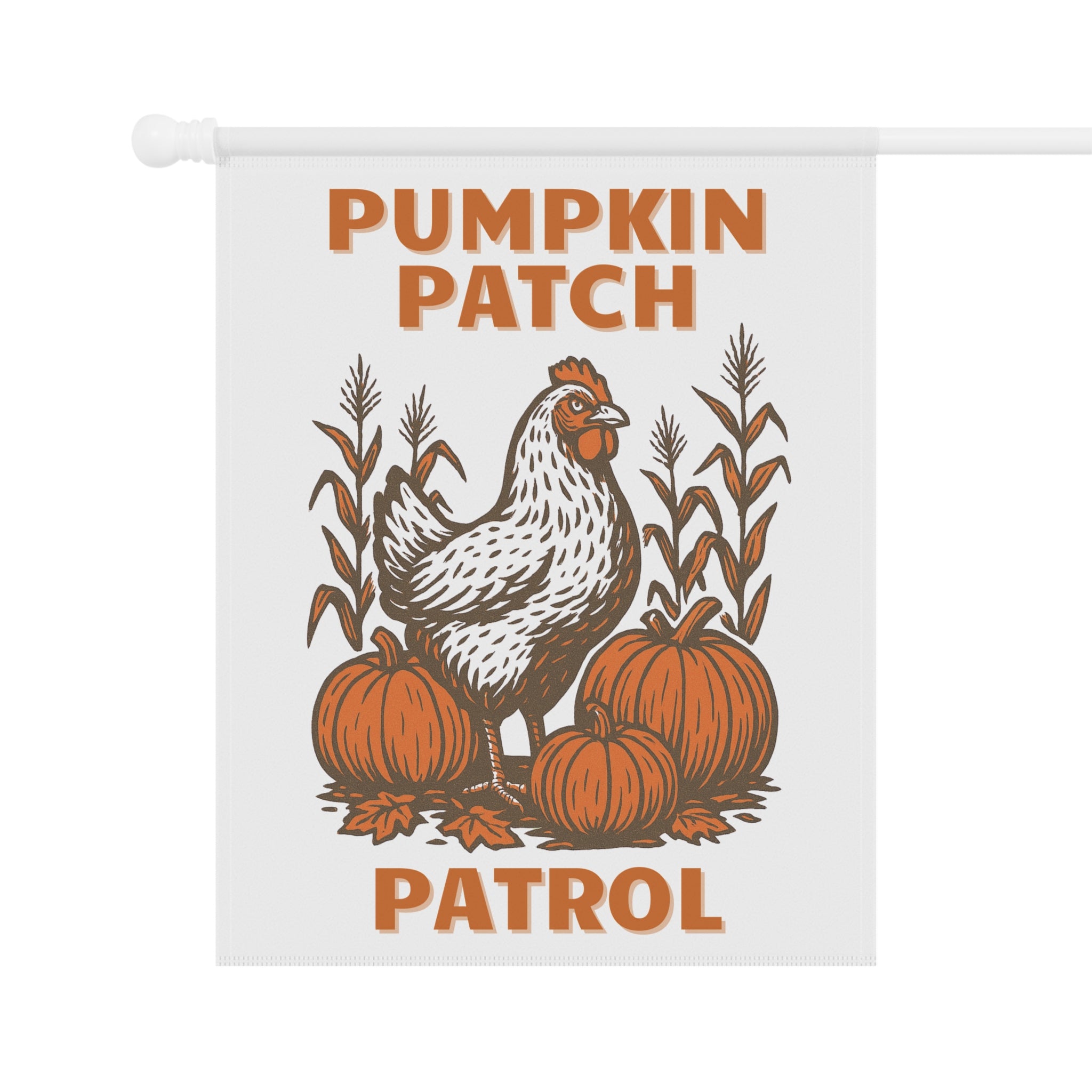 Pumpkin Patch Patrol Garden Banner