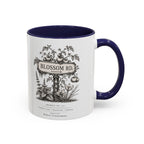 BLOSSOM RD Vintage Botanical Ceramic Accent Mug