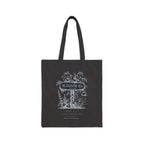 BLOSSOM RD Vintage Botanical Cotton Canvas Tote Bag
