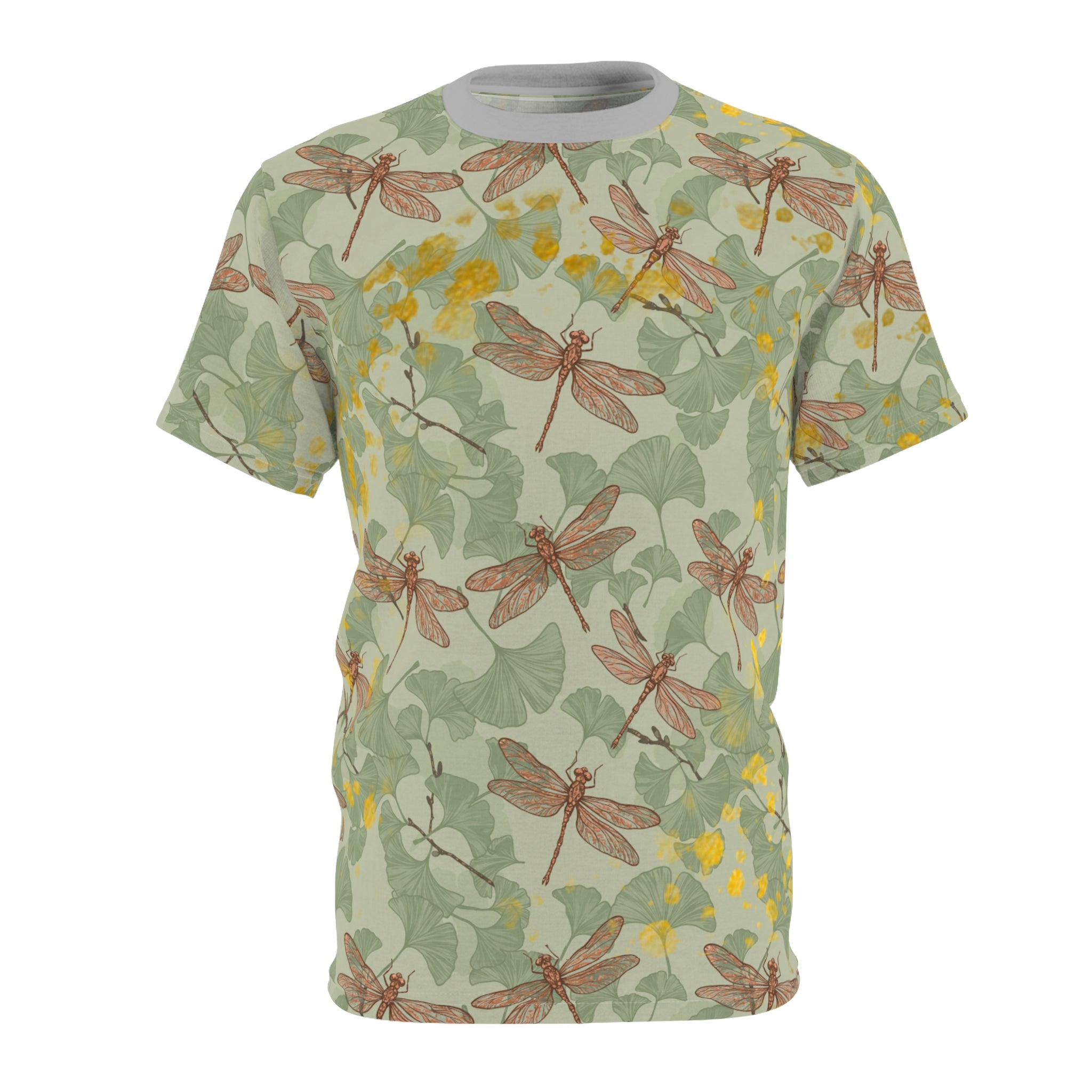Wings & Wisdom Dragonfly & Ginkgo Luxe Tee