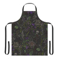 Nocturne Bloom Botanical Skull Apron